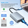 BLKing USB-C-auf-Ethernet-Adapter, Ethernet auf USB C, Typ C auf RJ45