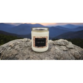 Leah's Lite Wood Wick * DOLCE & GABBANA light blue TYPE * Leah's Lite Candle Co * 16 oz