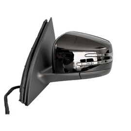 #91 8th Gear BLACK LEFT DRIVER SIDE MIRROR WITH BLIND SPOT COMPATIBLE WITH MERCEDES ML450 GL450 2012 2013 2014 2015 2016 ML 350 GL 450