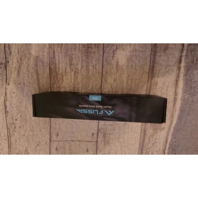 FLISSA 4PIECE Fillet Knife Set Bait Knife Cutting Notch Knife