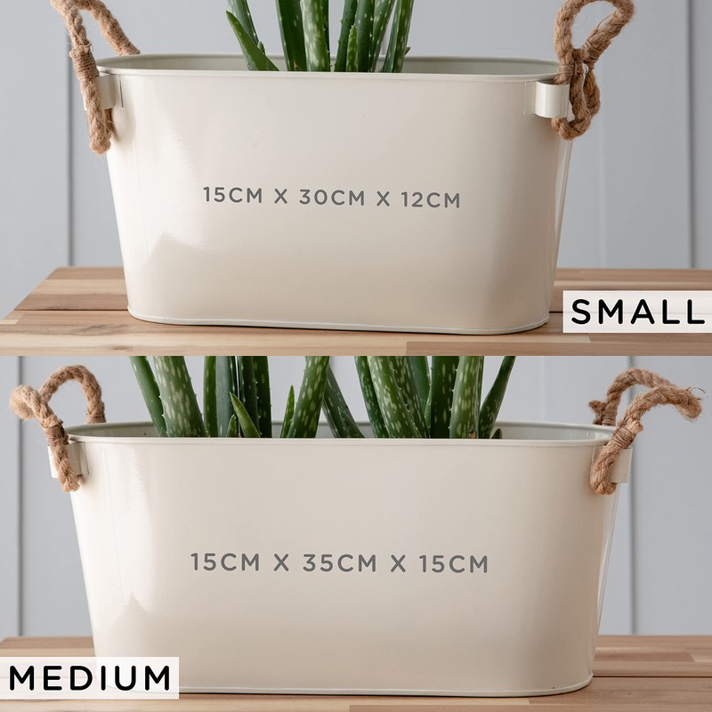 Dust and Things Engraved Flower Pot 'Nanny's Garden' - Unique