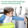 Cabinet Hinge Damper(Pack of 5),Straight Arm Full Overlay Hinge for
