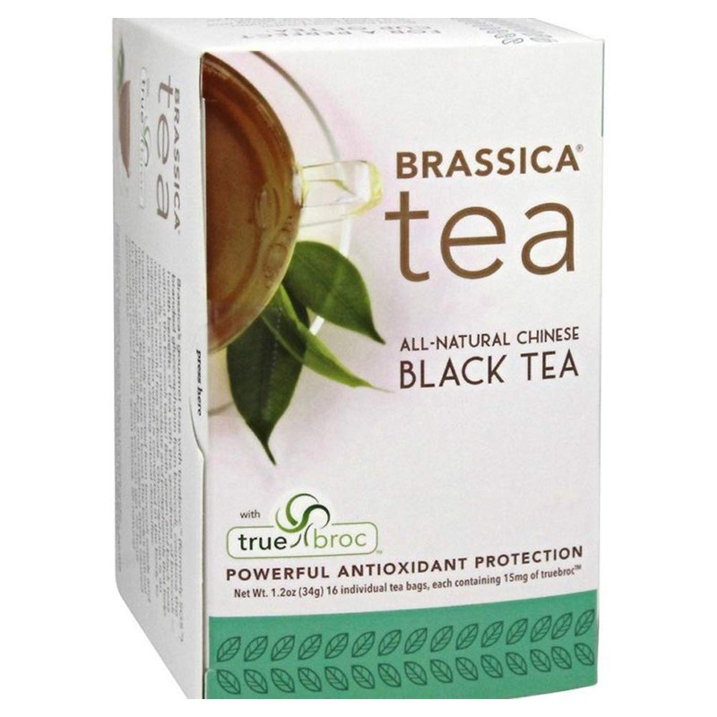 Brassica Tea Black Tea with truebroc, Case of 6 Boxes
