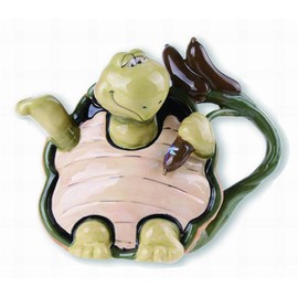 Blue Sky Ceramics Turtle Teapot, Multi