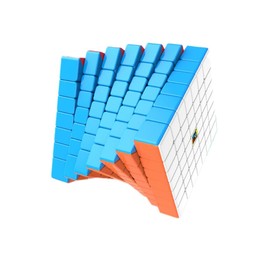 XMDCuber MOYU Meilong 7 x 7 V2, Speed Cube 7 x 7 x 7 Stickerless Upgraded Version Magic Cube for Children and Adults
