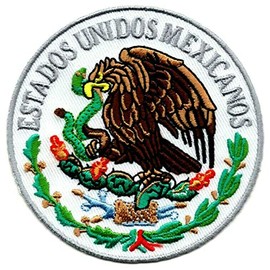 Rubstamper Estados Unidos Mexicanos - Parche bordado para planchar en México, para coser para ropa de chaquetas, sombreros, mochilas, parches de reparación para manualidades
