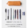Polcolosso Slim Leather Pencil Case, Pencil Case, Tochigi Leather, Made