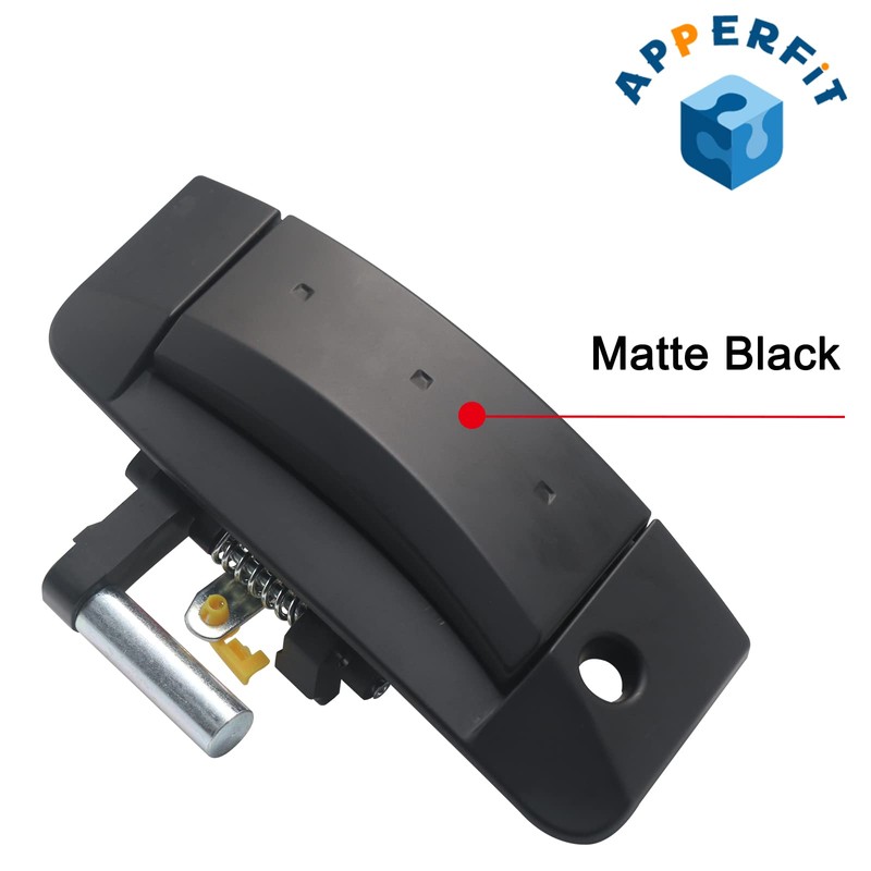 APPERFiT Pair Exterior Door Handle (Matte Black) for 350Z 2003