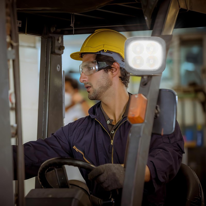 ULTECHNOVO Super Bright Led Headlight Assembly for Forklifts Durable Construction