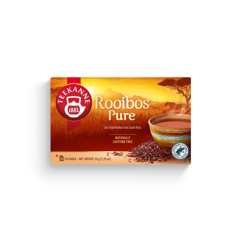 Teekanne Pure Rooibos Infusion Tea All Natural Sun Dried Rooibos