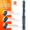 THINKWORK Combination Drill Tap & Tap Bit Set, 6 Pack