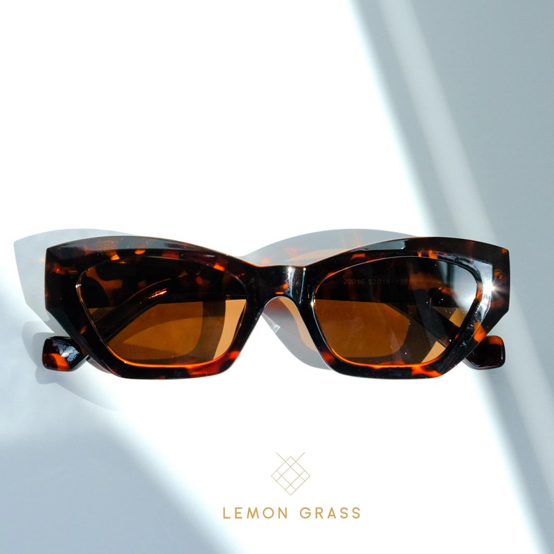 Gafas de sol Mid Cat Eye Retro Leopard Rim -
