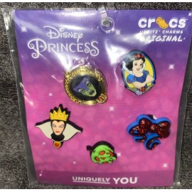 Vera Bradley Crocs Jibbitz Charms Snow White 5 Pack Set