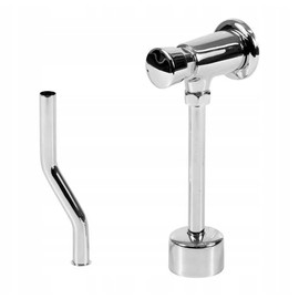 Urinal Flush Valve Auto Self Cutting Push Button Type 1/2" Chrome