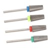 4pcs Nail Drill Bits Set Quick Remove Acrylic Professional Tungsten