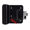 NEW BLACK RV CAMPER TRAILER MOTORHOME PADDLE ENTRY DOOR LOCK