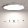 OTREN Ceiling Light LED Flat, 4000 K Neutral White Round