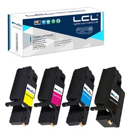 LCL Compatible Toner Cartridges Phaser 6020 106R02759 106R02756 106R02757 106R02758 (1K 1C 1M 1Y) Replacement for Xerox Phaser 6020 6022 WorkCentre 6025 6027 Series Printers