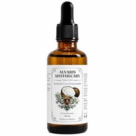 Aceite de Coco Fraccionado 100% Natural – Aceite Multiusos para Rostro, Cabello y Cuerpo, Hidratante Facial Ligero, Desmaquillante Natural y Aceite de Masaje, Suaviza la Piel y Aporta Brillo al Cabello