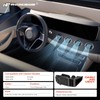 A-Premium Dashboard A/C Vent Panel Compatible with Nissan Titan 2004-2015,