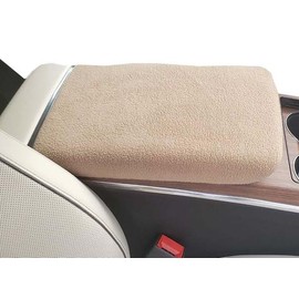 Car Console Covers Plus Made in USA fits Nissan Murano SUV 2003-2008 Fleece Center Armrest Cover for Center Console Lid Tan