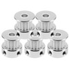 MOOTVGOO 5pcs GT2-16 Teeth Timing Belt Pulley Aluminum Gear Wheel