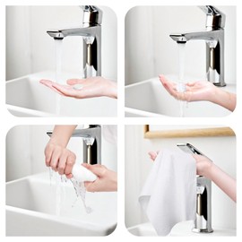 BigOtters BigOtters Compressed Towels, 100PCS Disposable Face Towels for Travel Expandable Wipes Tablets with 2PCS Tube Containers for Survival Gear and Supplies Outdoors Camping Hiking Hotel