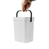 Spesh 2 Pcs (3L+5L) Food Waste Bins Hanging Trash Cans