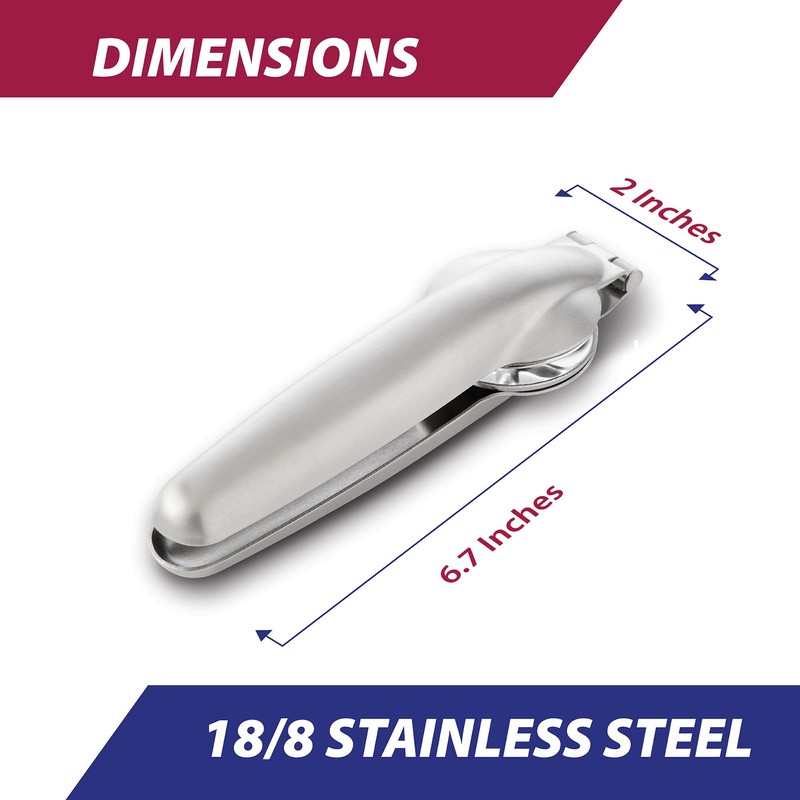 HIC Kitchen Chestnut Cutter, Stainless Steel Safety Blade