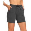 EZRUN Bermudas para Mujer, Pantalones Cortos de Verano con Bolsillos