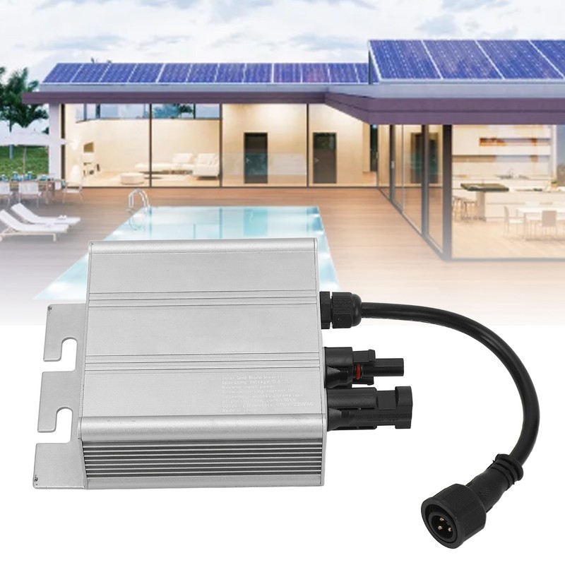 Solar Micro Inverter Grid Tie MPPT Pure Sine Wave Waterproof