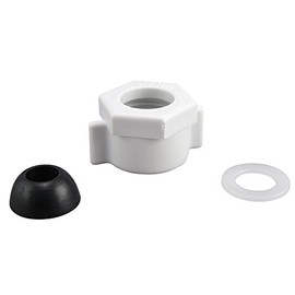 Keeney PP23549 Plumb Pak Plastic Ballcock Nut, 5/8" x 1/2"