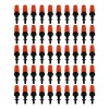 50 Boquillas Atomizadoras Ajustables Para Riego Goteo 1/4
