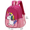 CHERUBIC Toddler Backpack Waterproof Cute Dinosaur Small Preschool Backpack Cartoon