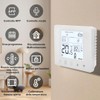 CRONOTERMOSTATO WIFI PROGRAMMABILE SMARTPHONE APP ALEXA TERMOSTATO CALDAIA DA PARETE