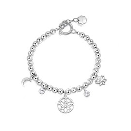 Brosway BHKB115_0 Women's Bracelet, Stainless Steel, Crystals