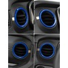 Savadicar HVAC Air Vent Trim Covers for 2024+ Jeep Wrangler