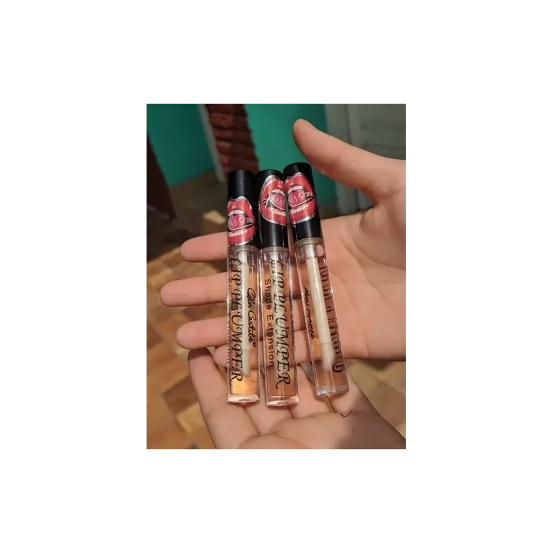 Lip Plumper Labial Brillo Gloss Engrosador De Labios 12pz
