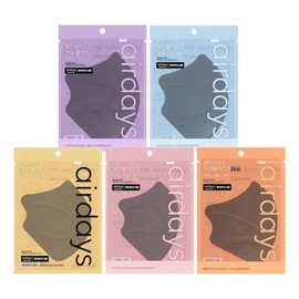 AirDays KF94 Protective Mask, Black 100 count Small