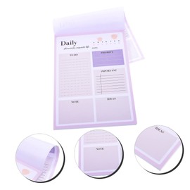 ULTECHNOVO Daily Planner Notepad for Students and Professionals Tear-Off to Do List Notepad Practical Memo Pad for Organization and Task Management for Smooth Writing and No Ink Bleed