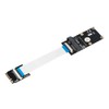 LeHang M.2 (NGFF) key A/E/A+E to Mini PCI-E Adapter with