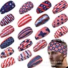 Men's Sports Headband: US Flag Independence Day Design, Cross-border Head Scarf Free Size/A17 15ea