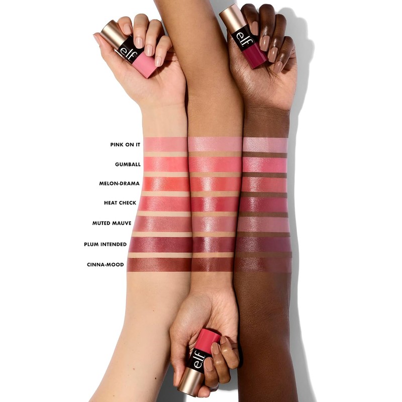 E.l.f. Soft Glam Cream Blush Stick, Rubor en Crema, Acabado