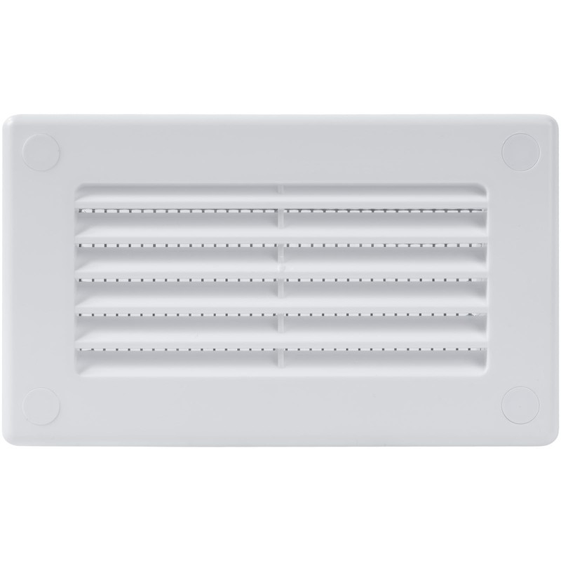 Vent Systems 110 x 55mm Rectangular Duct Grille - Straight