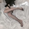 LIKENNY Stockings, Fishnet Tights, Set of 2, Knee High Socks,