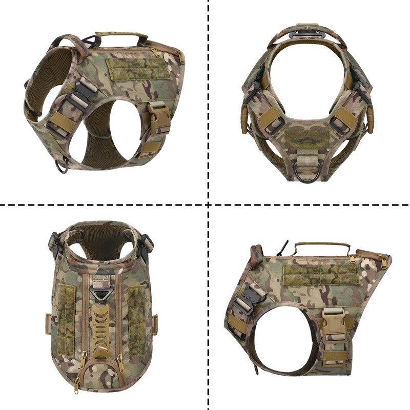 Tactical Dog Harness for Medium and Large Dogs No Pull