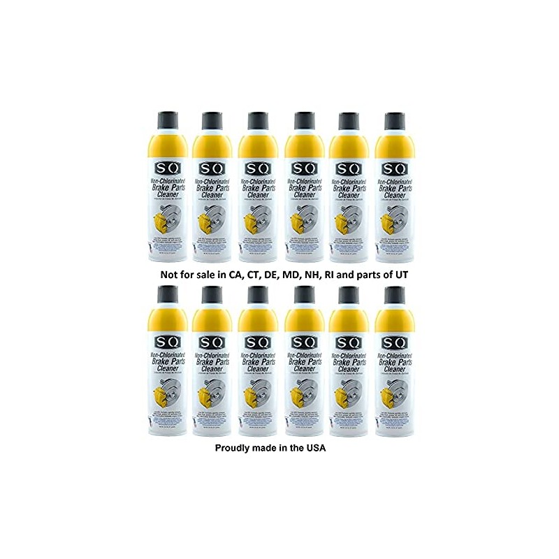SQ Brake Cleaner Non Chlorinated, 14.5 oz per can. Not