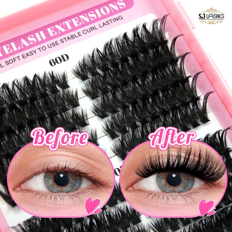 Kit De Pegamento Para Pestañas Individuales Cat Eye 30d 100d