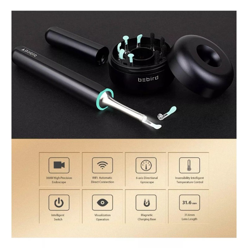 Bird BEBIRD X17 Pro Ear Wax Removal Camera Endoscope