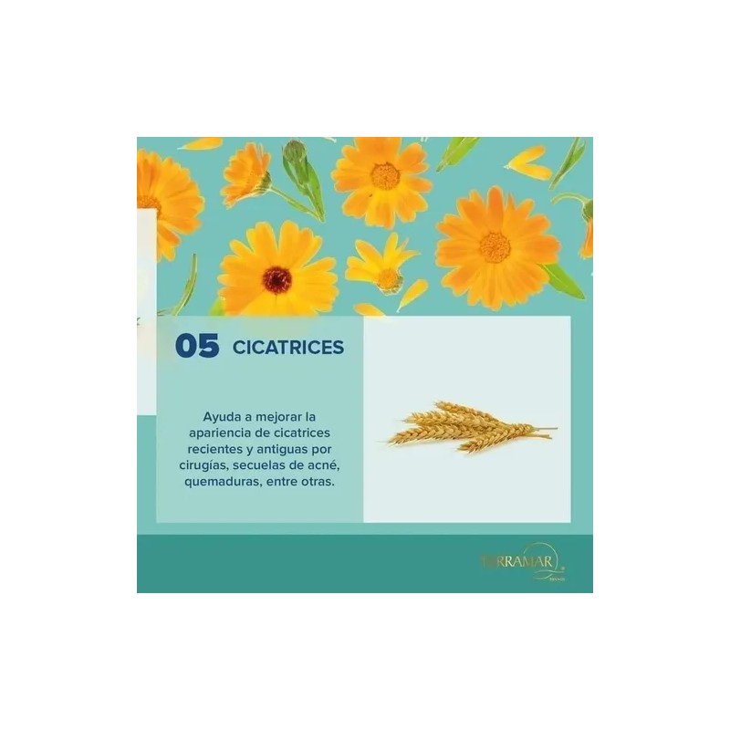 Vitaoleo Terramar Para Estrias, Manchas, Cicatrices, Acné